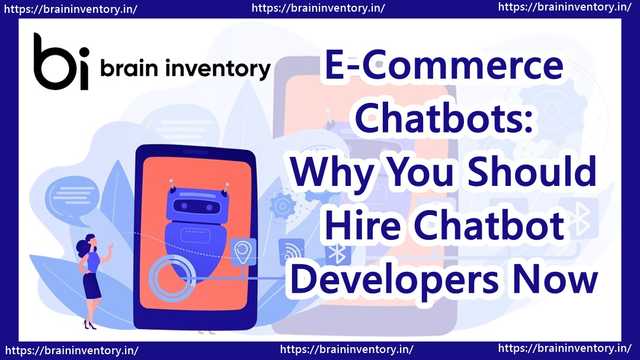 E-commerce Chatbots