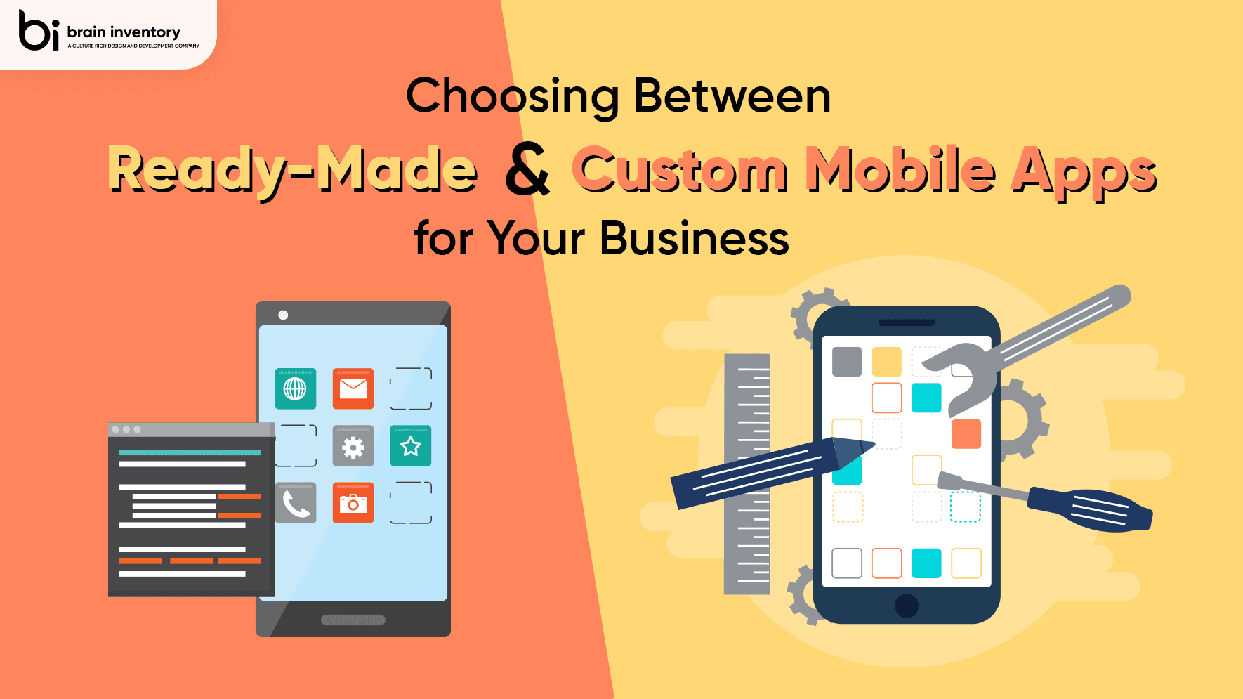 Choosing Between Ready-Made and Custom Mobile Apps for Your Business