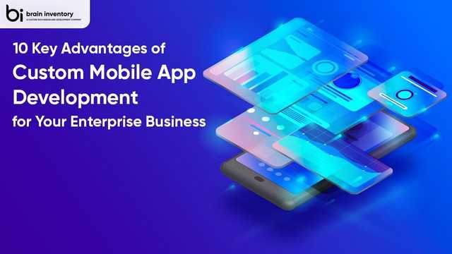 10 Key Advantages of Custom Mobile App Development for Your Enterprise Business