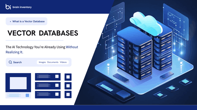 Vector database using embeddings and similarity search for AI