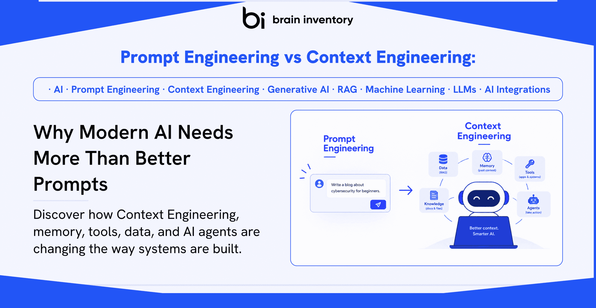 Prompt Engineering vs Context Engineering: Key Differences