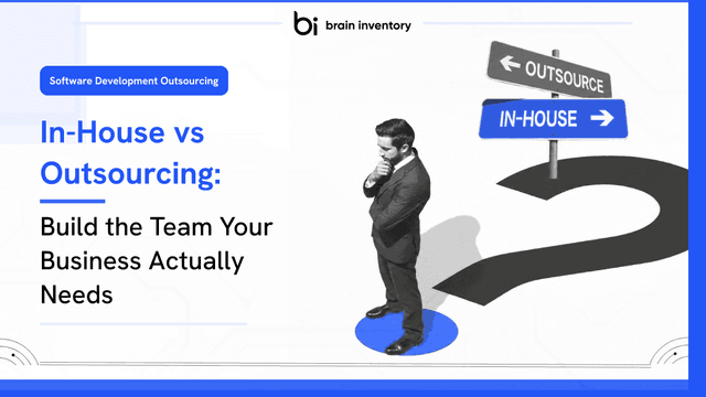 In-house vs outsourcing software development comparison
